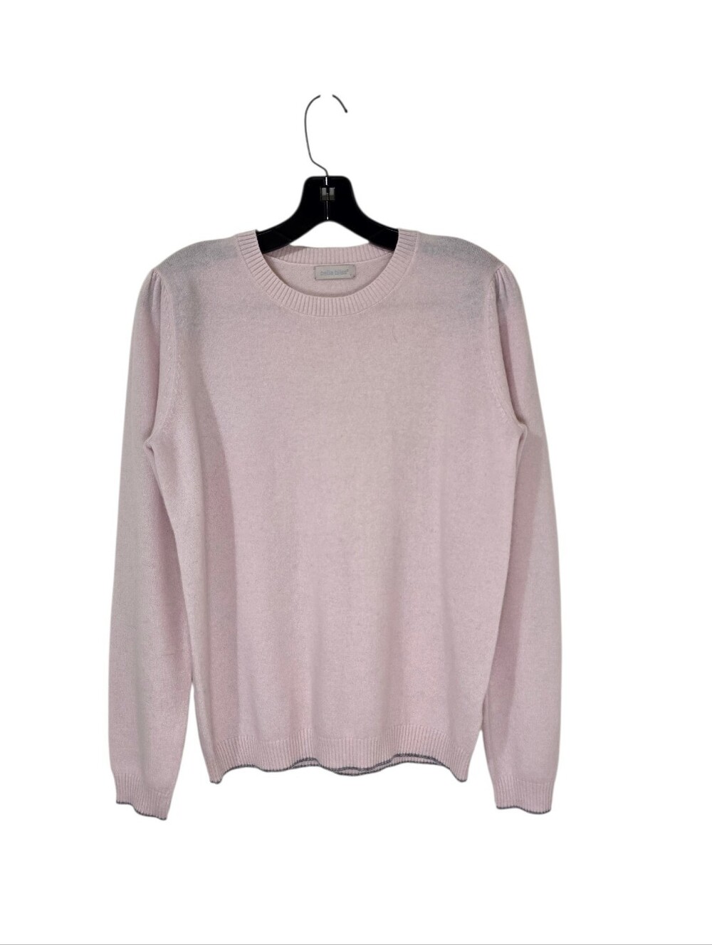 Bella Bliss Light Pink 100% Cashmere Sweater Women's Medium